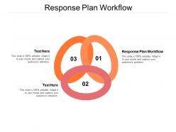 Response plan workflow ppt powerpoint presentation infographic template portfolio cpb