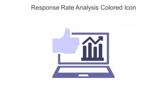 Response Rate Analysis Colored Icon In Powerpoint Pptx Png And Editable Eps Format