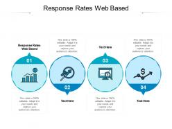 Response rates web based ppt powerpoint presentation layouts structure cpb