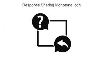 Response Sharing Monotone Icon In Powerpoint Pptx Png And Editable Eps Format