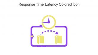 Response Time Latency Colored Icon In Powerpoint Pptx Png And Editable Eps Format