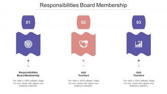 Responsibilities Board Membership Ppt Powerpoint Presentation Styles Show Cpb