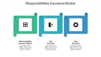 Responsibilities insurance broker ppt powerpoint presentation styles graphics design cpb