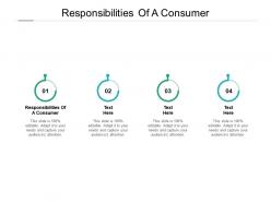 Responsibilities of a consumer ppt powerpoint presentation pictures display cpb