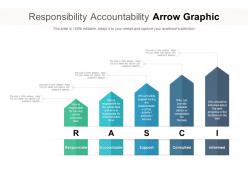 Responsibility accountability arrow graphic