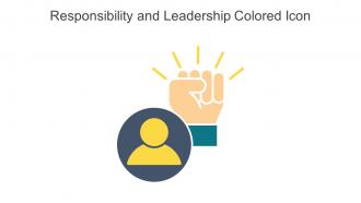 Responsibility And Leadership Colored Icon In Powerpoint Pptx Png And Editable Eps Format
