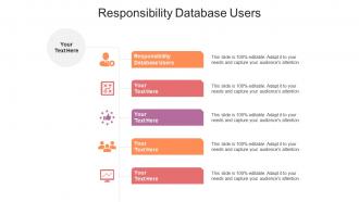 Responsibility database users ppt powerpoint presentation model templates cpb