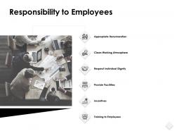 Responsibility To Employees Training Powerpoint Presentation Slides