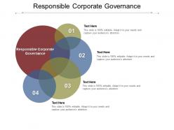 Responsible corporate governance ppt powerpoint presentation professional model cpb