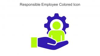 Responsible Employee Colored Icon In Powerpoint Pptx Png And Editable Eps Format