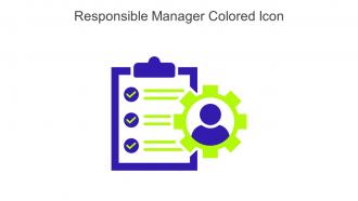 Responsible Manager Colored Icon In Powerpoint Pptx Png And Editable Eps Format