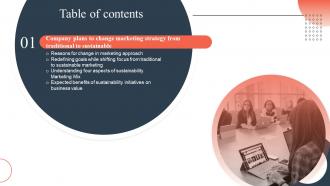 Responsible Marketing Table Of Contents Ppt Powerpoint Presentation Layouts Files