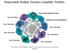 Responsible multiple domains capability portfolio management operation support