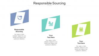Responsible sourcing ppt powerpoint presentation outline skills cpb