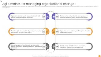 Responsive Change Management Agile Metrics For Managing Organizational CM SS V