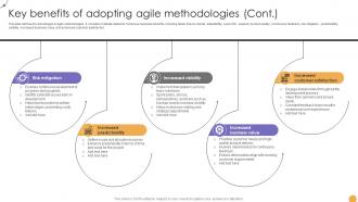 Responsive Change Management Key Benefits Of Adopting Agile Methodologies CM SS V Colorful Professional