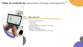 Responsive Change Management Powerpoint Presentation Slides CM CD V Customizable Downloadable