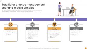 Responsive Change Management Powerpoint Presentation Slides CM CD V Graphical Customizable