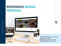 Responsive design proposal powerpoint presentation slides