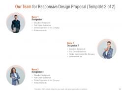 Responsive design proposal template powerpoint presentation slides