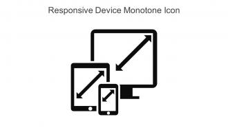 Responsive Device Monotone Icon In Powerpoint Pptx Png And Editable Eps Format