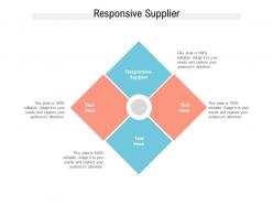 Responsive supplier ppt powerpoint presentation show ideas cpb