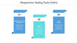 Responsive testing tools online ppt powerpoint presentation gallery layouts cpb