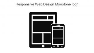 Responsive Web Design Monotone Icon In Powerpoint Pptx Png And Editable Eps Format