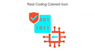Rest Coding Colored Icon In Powerpoint Pptx Png And Editable Eps Format