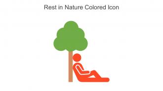 Rest In Nature Colored Icon In Powerpoint Pptx Png And Editable Eps Format