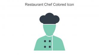 Restaurant Chef Colored Icon In Powerpoint Pptx Png And Editable Eps Format