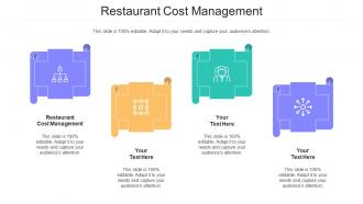 Restaurant Cost Management Ppt Powerpoint Presentation Summary Elements Cpb
