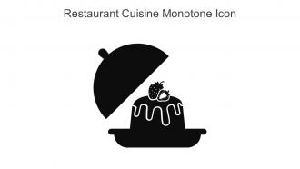 Restaurant Cuisine Monotone Icon In Powerpoint Pptx Png And Editable Eps Format