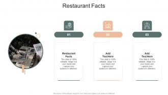 Restaurant Facts In Powerpoint And Google Slides Cpb