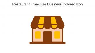 Restaurant Franchise Business Colored Icon In Powerpoint Pptx Png And Editable Eps Format