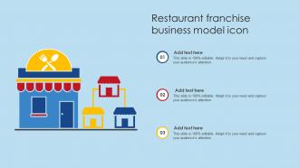 Restaurant Franchise Business Model Icon