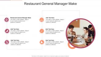 Restaurant General Manager Make In Powerpoint And Google Slides Cpb