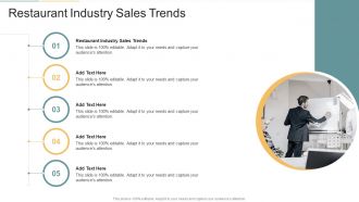 Restaurant Industry Sales Trends In Powerpoint And Google Slides Cpb