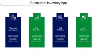 Restaurant Inventory App Ppt Powerpoint Presentation Layouts Structure Cpb
