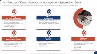 Restaurant Management System Pitch Deck Ppt Template