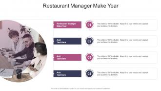 Restaurant Manager Make Year In Powerpoint And Google Slides Cpb