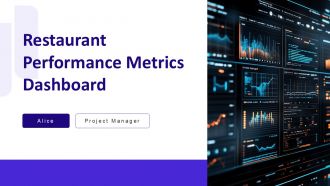 Restaurant Performance Metrics Dashboard PPT Demonstration AT