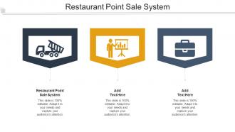 Restaurant Point Sale System Ppt Powerpoint Presentation Layouts File Cpb