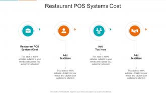 Restaurant POS Systems Cost In Powerpoint And Google Slides Cpb