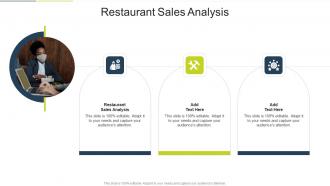 Restaurant Sales Analysis In Powerpoint And Google Slides Cpb