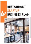 Restaurant Startup Business Plan Pdf Word Document