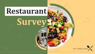 Restaurant Survey Powerpoint Ppt Template Bundles Survey