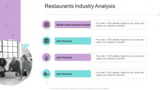 Restaurants Industry Analysis In Powerpoint And Google Slides Cpb