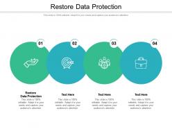 Restore data protection ppt powerpoint example introduction cpb