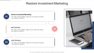 Restore Investment Marketing In Powerpoint And Google Slides Cpb